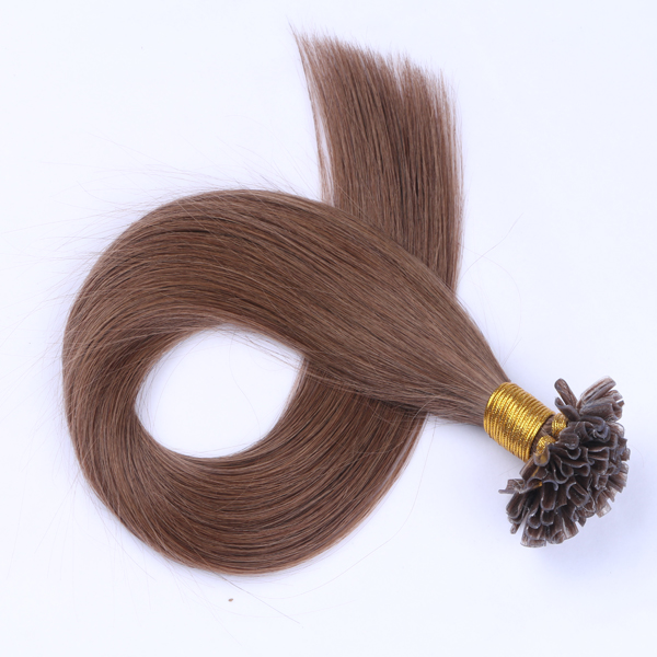 Top Quality Nail Tip Hair Extensions JF084